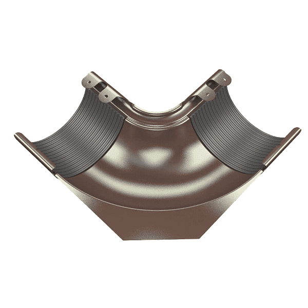 ТЕХНОНИКОЛЬ Металлическая водосточная система, внутренний угол регулируемый 100-165°, коричневый