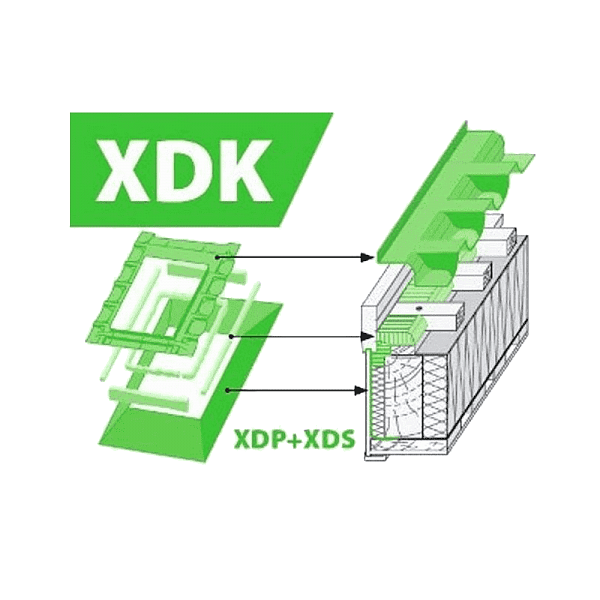 FAKRO Комплект изоляционных окладов XDK  66*  98